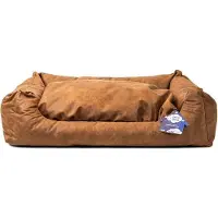 Let's Sleep Pet Sleep Sweet Dreams L 100x70/85x60 Cognac