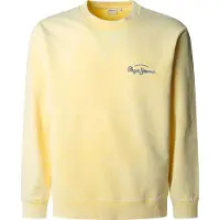 Pepe Jeans für Herren. PM582918 Sweatshirt Terrel gelb (XXL), Lässig, Baumwolle, Langarm