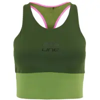 Venice beach Sporttop "BUSTIER BUFFALO", Damen, Gr. XL (44), grün (dunkelgrün), Obermaterial: 83% Polyester, 17% Elasthan, Tops Sporttop, sportliches Bustier-Design, für vielseitige Trainingseinheiten
