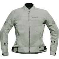 Difi Ibiza Air Damen Motorrad Textiljacke, hellgrau, 38