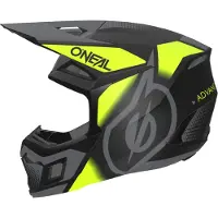 O'Neal MX 3Series V.24 Vision schwarz/neongelb XS UnisexVision schwarz / neongelbXS - Helme & Brillen - Motorradhelme
