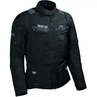 Difi Sierra Nevada 3 Aerotex wasserdichte Motorrad Textiljacke, schwarz, 4XL