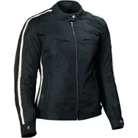 Difi JODIE Damen Textiljacke schw.-braun-creme 36