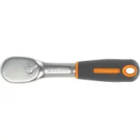 Bahco 6950, Ratschenschlüssel, 1 Stück(e), Edelstahl, Orange, Schwarz, 115 g, 1/4"