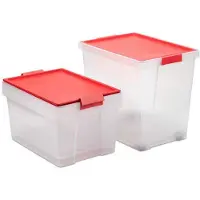 TATAY Mehrzweck-aufbewahrungsbox 2x35l 1x60l 3 Einheiten