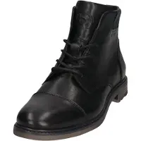 Bugatti Marcello Eco Herrenschuhe Schnürstiefel Schwarz Freizeit