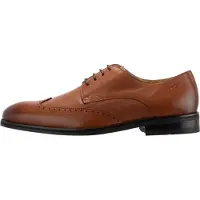 JOOP! Schnürschuh JOOP "pero 1.0 kleitos brogue lace up yb4", Herren, Gr. 45, Rindsleder, braun (cognac), Schuhe Schnürschuh, Topseller