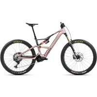 Orbea Rise LT M-Team 420 W 2025 - Desert Rose - Carbon Raw (Matt)