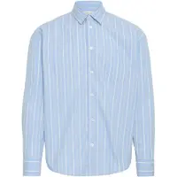 Casual Friday Langarmhemd "Langarmhemd CFMartis", Herren, Gr. XXL, N-Gr, blau (vista blau), Obermaterial: 100% Baumwolle CO., Hemden Langarmhemd