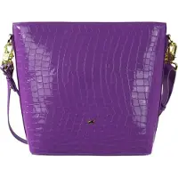 Braun Büffel Umhängetasche VERONA Shopper S violett Damen - Leder