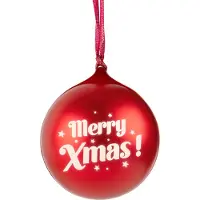 BigBen Interactive EPOK Christbaumkugel rot BT-Speaker