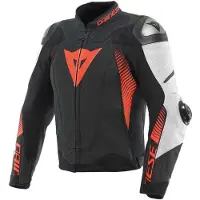 Dainese Super Speed 4 Herren Lederjacke Rindsleder schwarz, 56