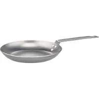 GSW Gastro Traditionell FRY PAN 860505 Bratpfanne, 24 cm max. Durchmesser, Gusseisen/Gussaluminium, Induktionsherd-geeignet