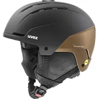 Uvex Skihelm Stance Mips Unisex Black Brown Matt-51 - 55 cm