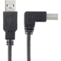 Renkforce RF-4613068, 0,5 m, USB A, USB B, USB 2.0, 0,48 Gbit/s, Schwarz