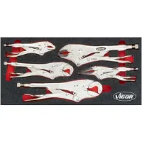Vigor Grip-Zangen Satz, V5004, Anzahl Werkzeuge: 5