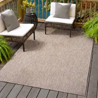 Sanat Outdoorteppich "Melissa 8000 , auch in Rund erhältlich", beige, B:80cm H:10mm L:150cm, Kunstfaser, Teppiche, Outdoorteppich, Kurzflor, In -und Outdoor geeignet, Außenbereich, Wohnzimmer