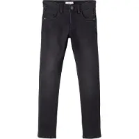 Name It Kids "NKMSILAS XSLIM JEANS 2002-TX NOOS" slim fit, Denim, Abriebeffekte, angesetztes Bündchen