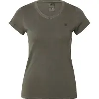 G-Star Overdyed Eyben Slim 2.0 Kurzarm-t-shirt Mit V-ausschnitt XS Frau XS