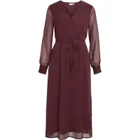 Vila Vifalia Langarm Maxikleid