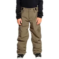 Quiksilver Skihose "Porter" Gr. 12, braun (canteen), Hosen, Kinder, 12, Obermaterial: 100% Polyester., Skihose