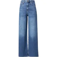 Lee Weite Jeans "STELLA", Damen, Gr. 32, Länge 31, blau (ink pool), Denim/Jeans, Obermaterial: 69% Baumwolle, 31% Lyocell, unifarben, regular fit lang, Jeans Weite Jeans, im Five-Pocket Style