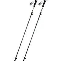 Qunature Aluminium Nordic Walking Stöcke 110 - 130 cm - braun