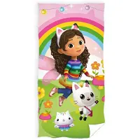 Carbotex Gabis Puppenhaus: Handtuch – 70 x 140 cm