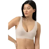 Mey Bustier "Invisibles" herausnehmbare Pads, tiefer V-Ausschnitt, bügellos