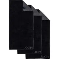 JOOP! Handtuch JOOP "Handtuch Classic / Infinity / Signature 3er Pack", schwarz, B:50cm, Obermaterial: 100% Baumwolle CO., Handtücher, Handtuch