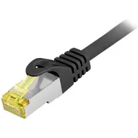 Equip Cat.6A S/FTP Outdoor-Patchkabel, 30m, schwarz, 30 m, Cat6a, S/FTP (S-STP), RJ-45, RJ-45, Schwarz