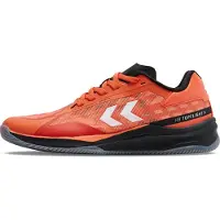 Hummel HB TopFlight Pro Indoor Hallenschuhe Sportschuhe Handballschuhe orange/schwarz/weiss 230728-2442, Schuhgröße:37.5 EU