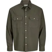 Jack & Jones Langarmhemd "JJETRAVIS SHIRT LS NOOS" mit Brusttaschen