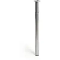 Rei Stahl 406e Zylindrisches Ausziehbares Bein 71 Cm Silber Silber One Size
