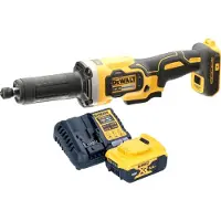 DeWalt DCG 426 P1 Akku Geradschleifer 18 V Brushless + 1x Akku 5,0 Ah + Ladegerät