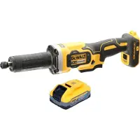 DeWalt DCG 426 N Akku Geradschleifer 18 V Brushless + 1x Powerstack Akku 5,0 Ah - ohne Ladegerät