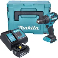 Makita DHP 490 ST1J Akku Schlagbohrschrauber 18 V 65 Nm Brushless + 1x Akku 5,0 Ah + Ladegerät + Makpac