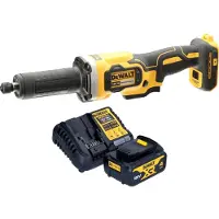 DeWalt DCG 426 M1 Akku Geradschleifer 18 V Brushless + 1x Akku 4,0 Ah + Ladegerät