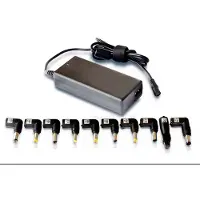 Leotec LENCSHOME06, Laptop, Drinnen, 100-240 V, 90 W, Überstrom, Überlastung, Überspannung, Kurzschluß, Schwarz