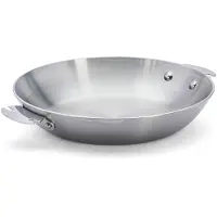 De Buyer Herausnehmbare edelstahlpfanne 24 cm 3663.24