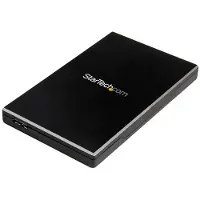 StarTech.com .com USB 3.1 (10 Gbps) Festplattengehäuse für 2,5" SATA Laufwerke, HDD / SSD-Gehäuse, 2.5", SATA, 10 Gbit/s, USB Anschluss, Schwarz