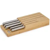 Joseph & Joseph Elevate Stahlmesser mit Bambusblock