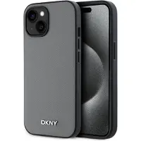 DKNY Pu Leather Metal Logo Magsafe Iphone 13 Handyhülle