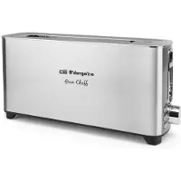 Orbegozo TO 6030, 2 Scheibe(n), Edelstahl, Edelstahl, Tasten, Drehregler, 1050 W, 230 V