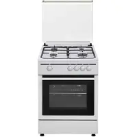 Vitrokitchen Cb55bb 50x55 Cm Butangas-herd Mit Backofen 4 Brennern