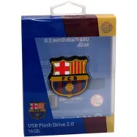 FC Barcelona Emblem 16 Gb Usb-stick Durchsichtig Durchsichtig One Size