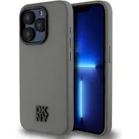 DKNY Pu Leather Stack Logo Magsafe Iphone 15 Pro Handyhülle