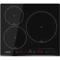 CATA INSB 6003E2 BK, Schwarz, Integriert, 59 cm, Zonen-Induktionskochfeld, 3 Zone(n), 3 Zone(n)