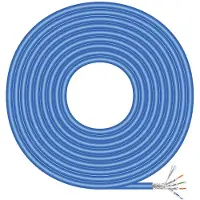 Aisens A146-0665, 305 m, Cat7, SF/UTP (S-FTP), Blau