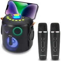 Daewoo Bluetooth Karaoke Dw3008 15w Tragbarer Lautsprecher